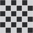 The Mosaic Factory London Mozaiek Tegel Vierkant - Schaakbord Porselein Ongeglazuurd, R11 309x309 mm