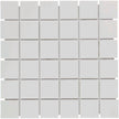 The Mosaic Factory London Mozaiek Tegel Vierkant - Super Wit Porselein Ongeglazuurd, R11 309x309 mm