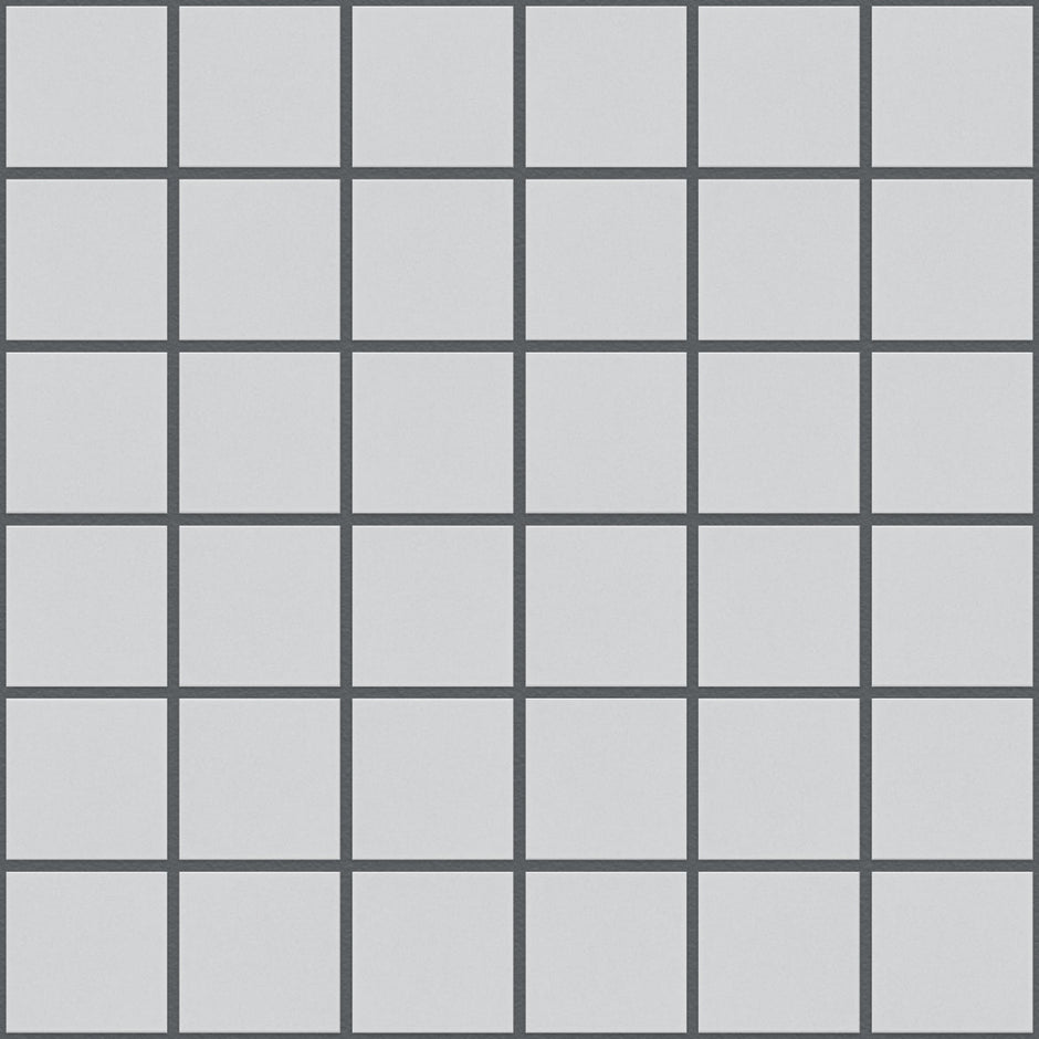 The Mosaic Factory London Mozaiek Tegel Vierkant - Super Wit Porselein Ongeglazuurd, R11 309x309 mm