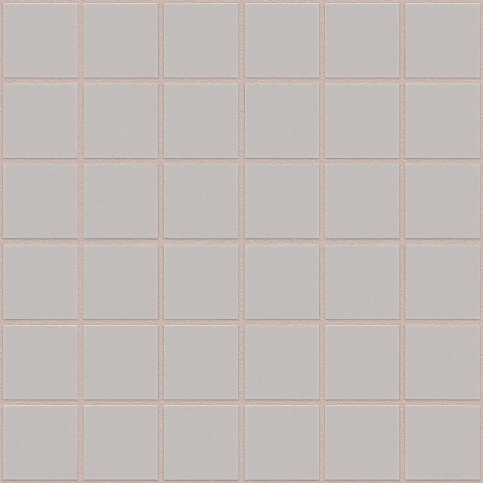 The Mosaic Factory London Mozaiek Tegel Vierkant - Wit Porselein Ongeglazuurd, R11 309x309 mm