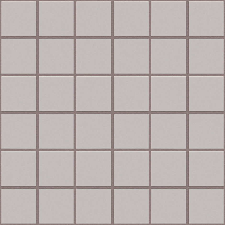 The Mosaic Factory London Mozaiek Tegel Vierkant - Wit Porselein Ongeglazuurd, R11 309x309 mm