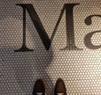 The Mosaic Factory London Mozaiek Tegel Vierkant - Zwart Porselein Ongeglazuurd, R11 300x300 mm