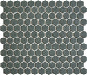The Mosaic Factory Mozaïek Tegel Camo Green Matt Hexagons - 23x26mm