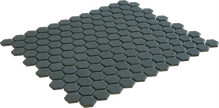 The Mosaic Factory Mozaïek Tegel Camo Green Matt Hexagons - 23x26mm