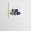 The Mosaic Factory Natural Stone Mozaiek Tegel Kiezel - Dark Grey Kiezels Natural 303x300 mm