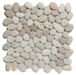 The Mosaic Factory Natural Stone Mozaiek Tegel Kiezel - Tan Kiezels Natural 304x300 mm