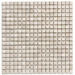 The Mosaic Factory Natural Stone Mozaiek Tegel Vierkant - Botticino Anticato Marmer Natural 305x305 mm