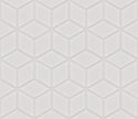 The Mosaic Factory Paris Mozaiek Tegel Cubic - Wit Porselein Geglazuurd 266x305 mm