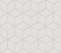 The Mosaic Factory Paris Mozaiek Tegel Cubic - Wit Porselein Geglazuurd 266x305 mm