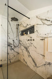 The Mosaic Factory Paris Mozaiek Tegel Cubic - Zwart Porselein Geglazuurd 266x305 mm