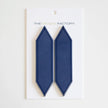 The Mosaic Factory Paris Mozaiek Tegel Picket- Blauw Porselein Geglazuurd 258x313 mm