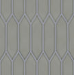 The Mosaic Factory Paris Mozaiek Tegel Picket- Groen Grijs Porselein Geglazuurd 258x313 mm