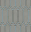 The Mosaic Factory Paris Mozaiek Tegel Picket- Groen Grijs Porselein Geglazuurd 258x313 mm
