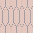The Mosaic Factory Paris Mozaiek Tegel Picket- Roze Porselein Geglazuurd 255x315 mm