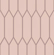 The Mosaic Factory Paris Mozaiek Tegel Picket- Roze Porselein Geglazuurd 255x315 mm