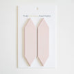 The Mosaic Factory Paris Mozaiek Tegel Picket- Roze Porselein Geglazuurd 255x315 mm