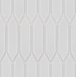 The Mosaic Factory Paris Mozaiek Tegel Picket- Wit Porselein Geglazuurd 255x315 mm
