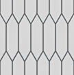 The Mosaic Factory Paris Mozaiek Tegel Picket- Wit Porselein Geglazuurd 255x315 mm