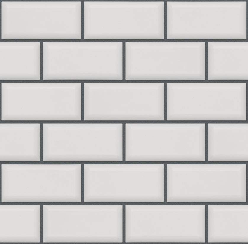 The Mosaic Factory Paris Mozaiek Tegel Rechthoek- Wit Porselein Geglazuurd 291x296 mm