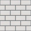 The Mosaic Factory Paris Mozaiek Tegel Rechthoek- Wit Porselein Geglazuurd 291x296 mm