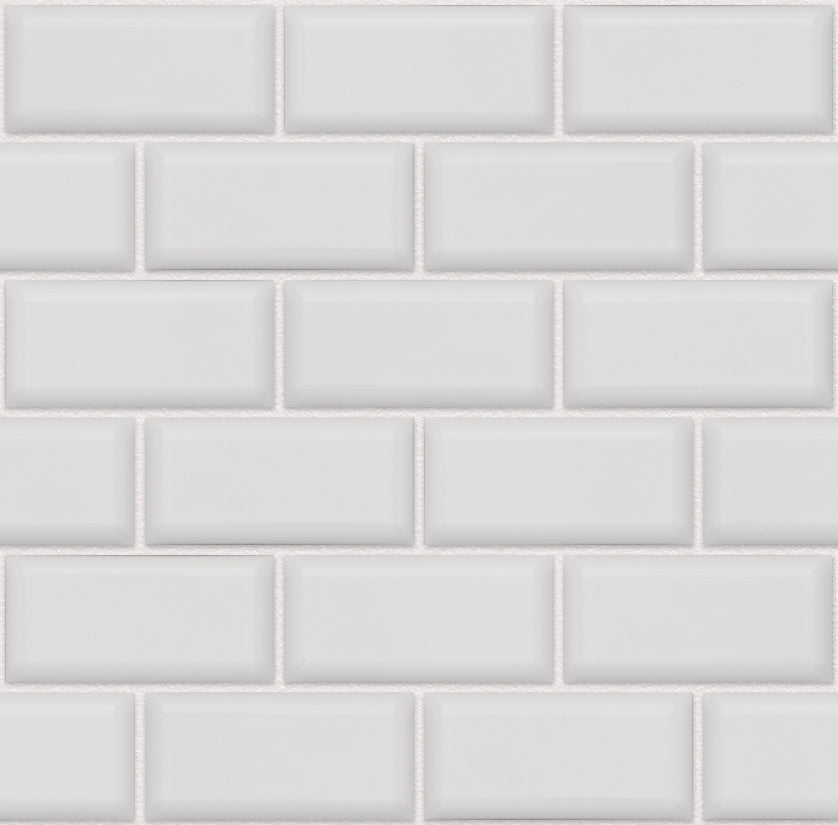 The Mosaic Factory Paris Mozaiek Tegel Rechthoek- Wit Porselein Geglazuurd 291x296 mm