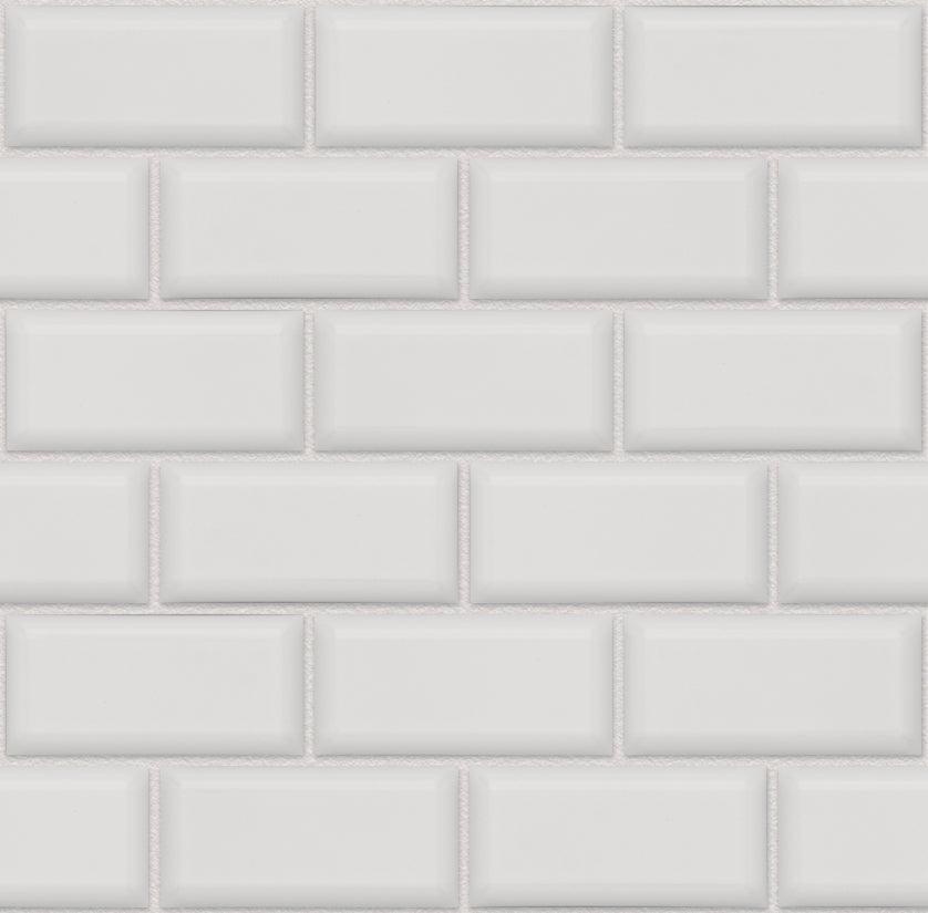 The Mosaic Factory Paris Mozaiek Tegel Rechthoek- Wit Porselein Geglazuurd 291x296 mm