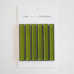 The Mosaic Factory Sevilla Mozaïek Tegel Kitkat Vinger - Groen Porselein Geglazuurd 296x299 mm