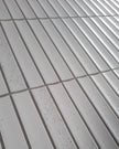 The Mosaic Factory Sevilla Mozaïek Tegel Kitkat Vinger - Mat Stracciatella Porselein Geglazuurd 296x299 mm