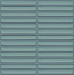 The Mosaic Factory Sevilla Mozaïek Tegel Kitkat Vinger - Turquoise Porselein Geglazuurd 296x299 mm