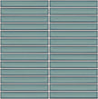 The Mosaic Factory Sevilla Mozaïek Tegel Kitkat Vinger - Turquoise Porselein Geglazuurd 296x299 mm