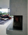 The Mosaic Factory Sevilla Mozaïek Tegel Kitkat Vinger - Wit Porselein Geglazuurd 296x299 mm