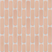 The Mosaic Factory Sevilla Mozaïek Tegel Ovaal Vinger - Roze Porselein Geglazuurd 300x300 mm