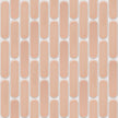 The Mosaic Factory Sevilla Mozaïek Tegel Ovaal Vinger - Roze Porselein Geglazuurd 300x300 mm