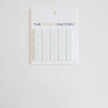 The Mosaic Factory Amsterdam Mozaiek Tegel Vierkant - Ultra Wit Glas Basic 322x322 mm