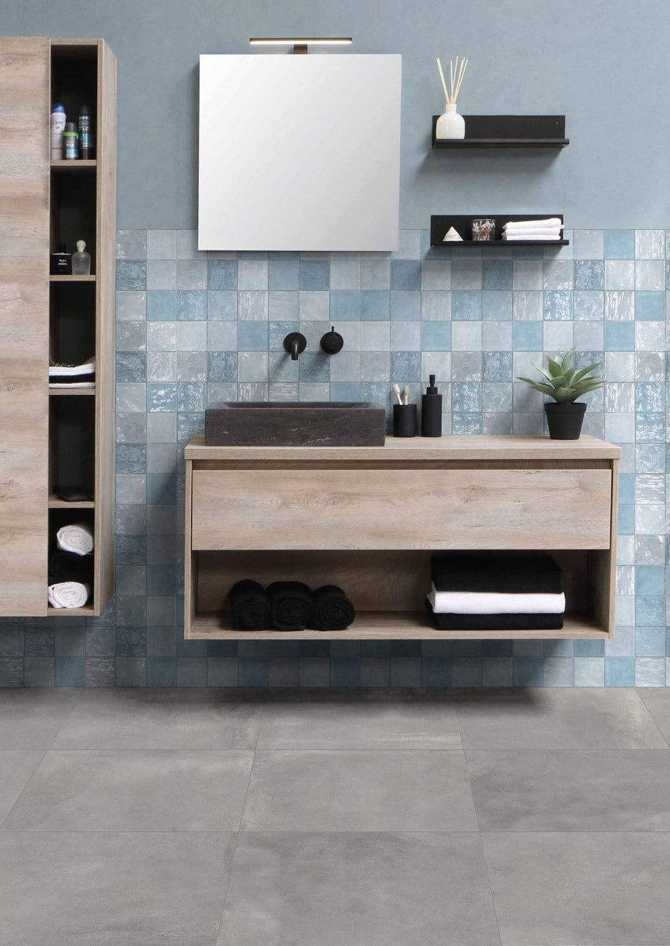 Mystone - 60x60 cm - gerectificeerd - mat - keramische tegels